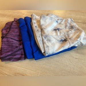 3 Pack Leggings Bundle-Size Small